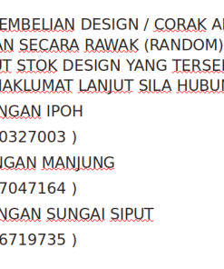 NOTIS CADAR RM35